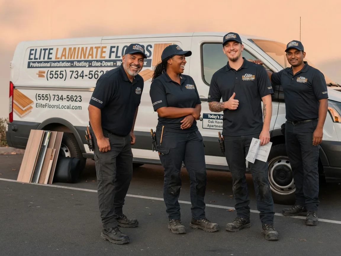 Laminate flooring installation company in Bristol, WI